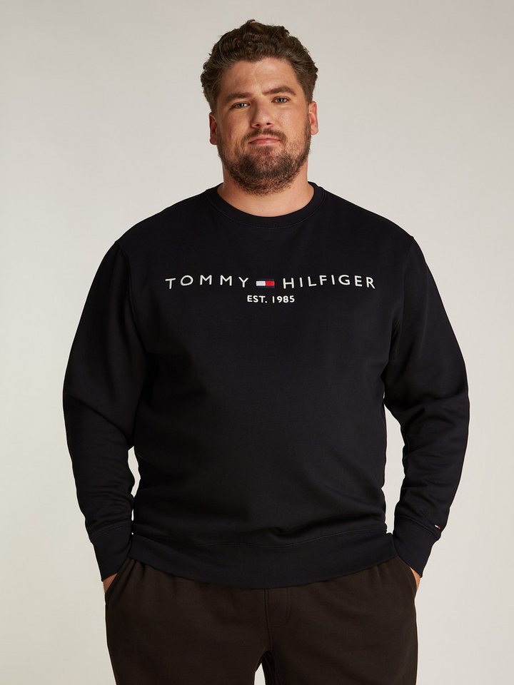 Tommy Hilfiger Big & Tall Sweatshirt BT-TOMMY LOGO SWEATSHIRT-B in Großen Größen, mit Logodruck Tommy Hilfiger Big & Tall Sweatshirt BT-TOMMY LOGO SWEATSHIRT-B in Großen Größen, mit Logodruck von Tommy Hilfiger Big & Tall