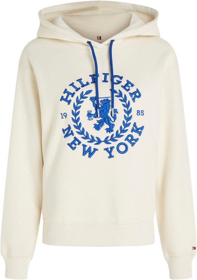 Tommy Hilfiger Curve Kapuzensweatshirt mit Tommy Hilfiger Markenlabel von Tommy Hilfiger Curve