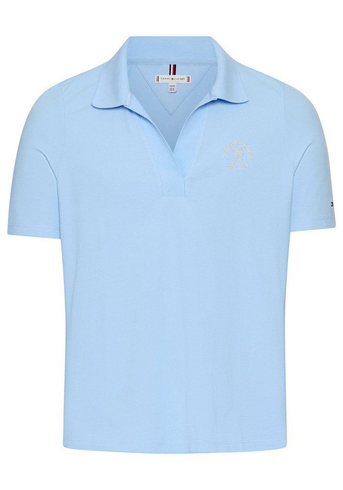 Tommy Hilfiger Curve Poloshirt CRV STAMP LOGO REG SS POLO von Tommy Hilfiger Curve