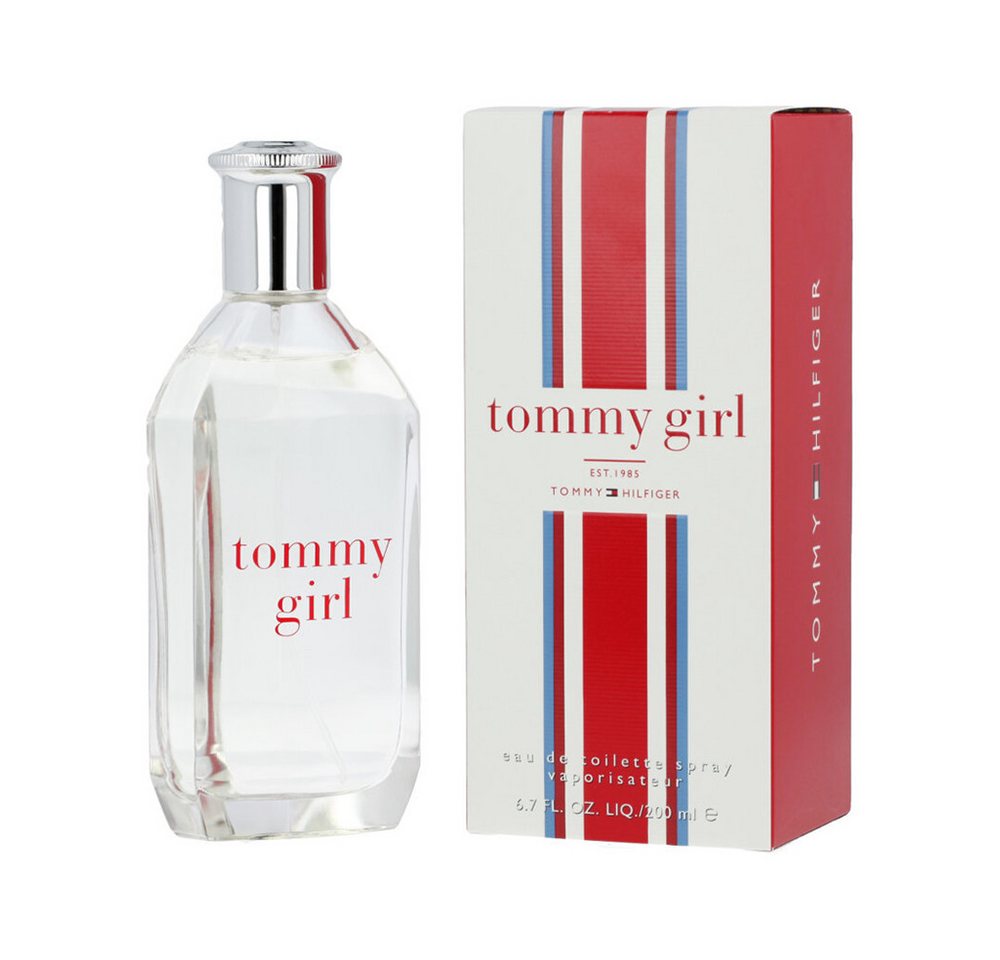 Tommy Hilfiger Equestrian Eau de Toilette Tommy Hilfiger Tommy Girl Eau de Toilette 200 ml Damen, Frischer Blumenduft mit Apfelblüte & Schwarzer Johannisbeere von Tommy Hilfiger Equestrian