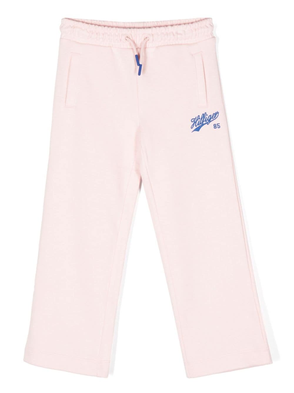 Tommy Hilfiger Junior Jogginghose mit Logo-Stickerei - Rosa von Tommy Hilfiger Junior