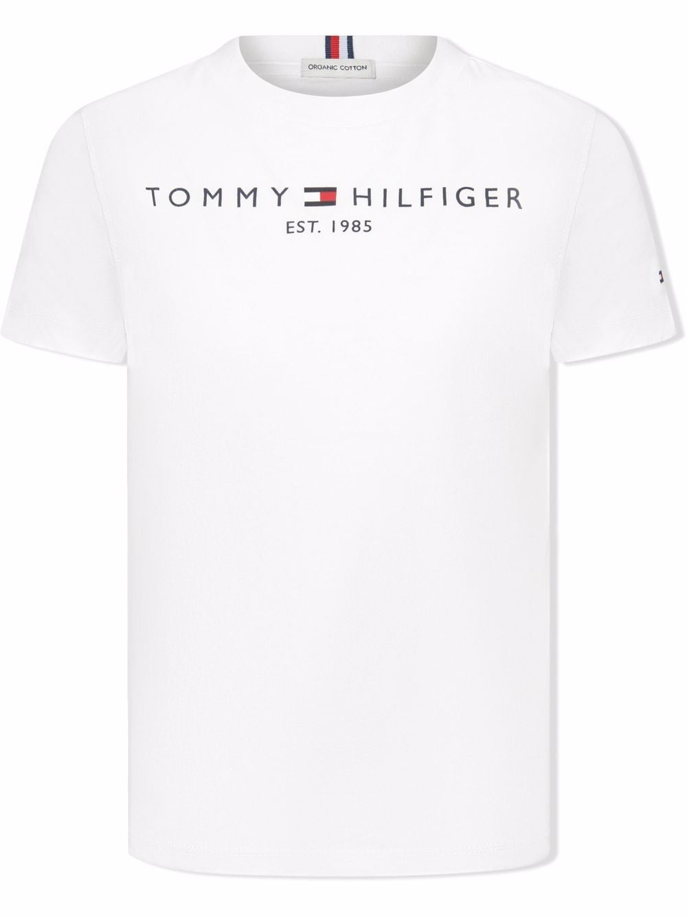 Tommy Hilfiger Junior TEEN T-Shirt aus Bio-Baumwolle - Weiß von Tommy Hilfiger Junior