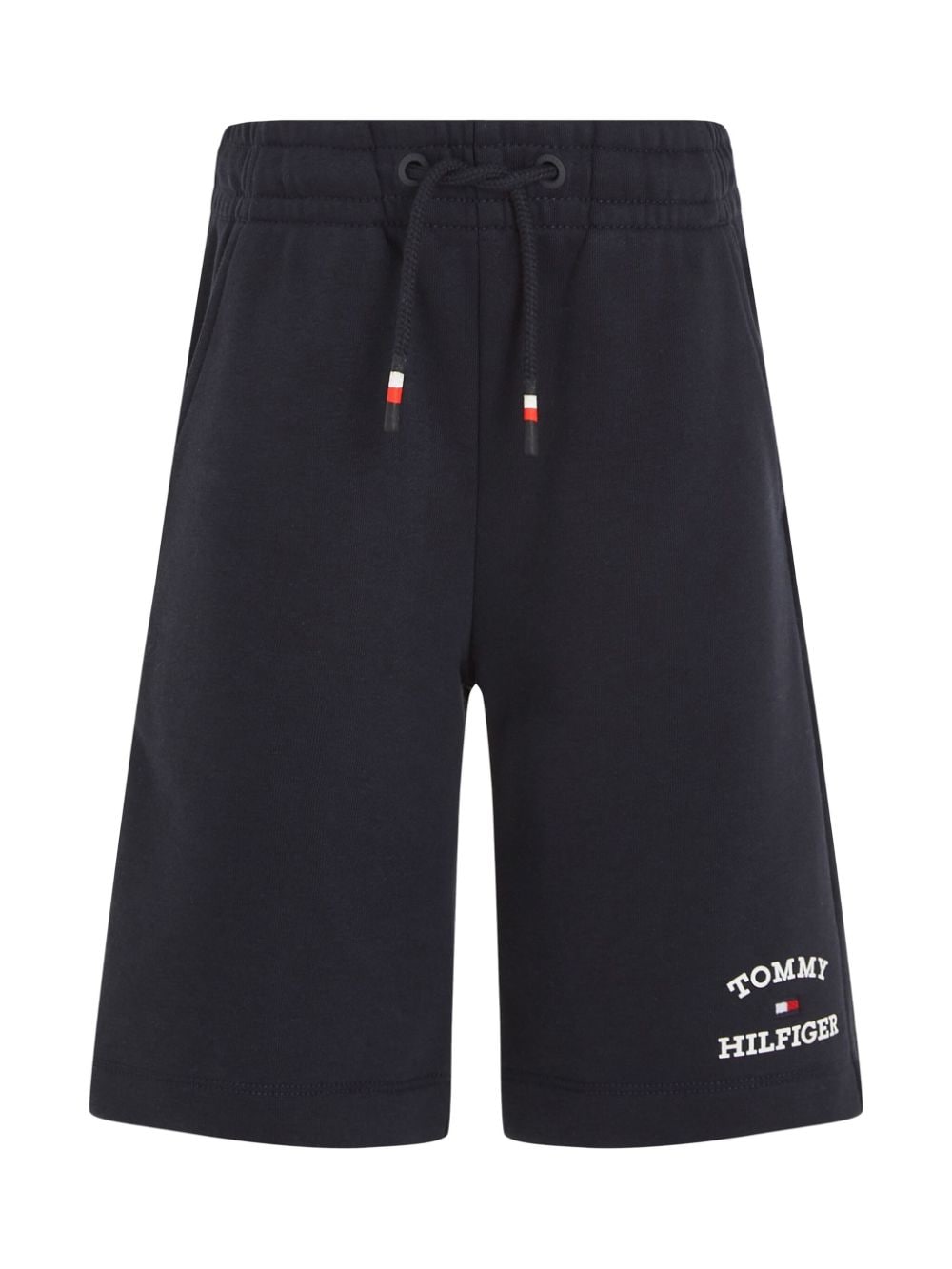 Tommy Hilfiger Junior Shorts mit Logo-Print - Blau von Tommy Hilfiger Junior