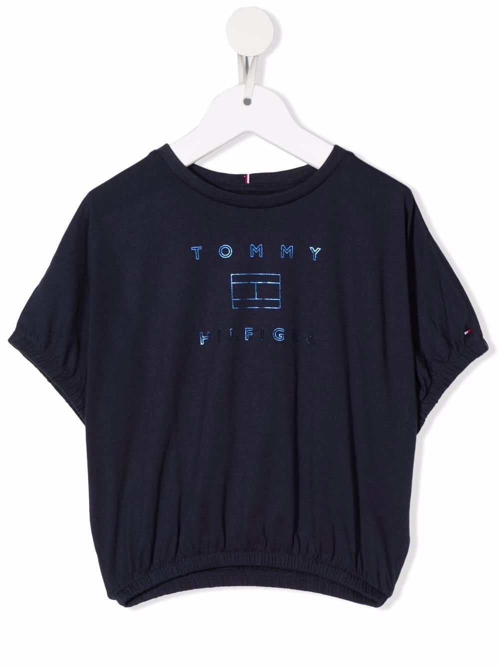 Tommy Hilfiger Junior T-Shirt mit Logo-Print - Blau von Tommy Hilfiger Junior