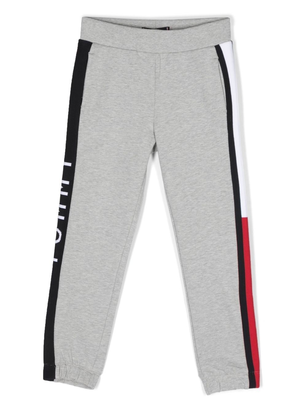 Tommy Hilfiger Junior Jogginghose aus Bio-Baumwolle - Grau von Tommy Hilfiger Junior