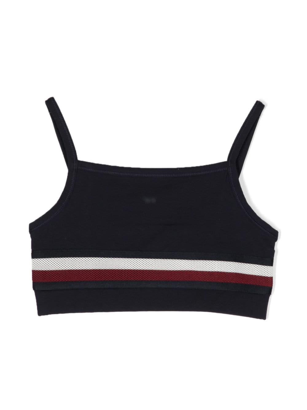 Tommy Hilfiger Junior Gestreiftes Cropped-Top - Blau von Tommy Hilfiger Junior