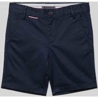 Tommy Hilfiger Kids Bermudas mit französischen Eingrifftaschen in Marine, Größe 104 von Tommy Hilfiger Kids