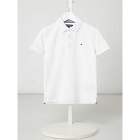 Tommy Hilfiger Kids Poloshirt aus Organic Cotton in Weiss, Größe 104 von Tommy Hilfiger Kids