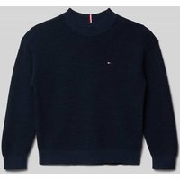 Tommy Hilfiger Kids Regular Fit Strickpullover aus reiner Baumwolle in Marine, Größe 98 Tommy Hilfiger Kids Regular Fit Strickpullover aus reiner Baumwolle in Marine, Größe 98 von Tommy Hilfiger Kids