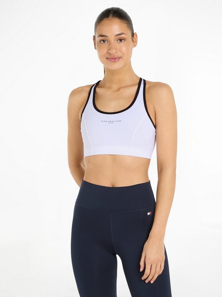 Tommy Hilfiger Sport Sport-Bustier ESSENTIALS MINI CORP MID INT BRA mit Trägern für mittelstarken Halt, Racerback von Tommy Hilfiger Sport