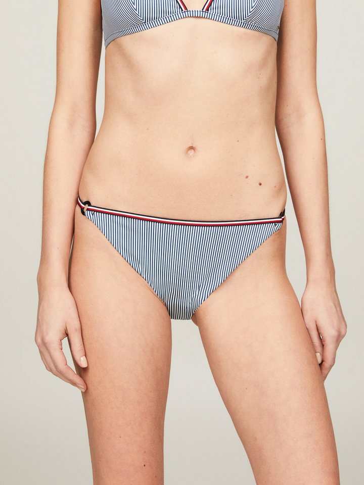 Tommy Hilfiger Swimwear Bikini-Hose STRING BIKINI PRINT mit Streifenmuster von Tommy Hilfiger Swimwear