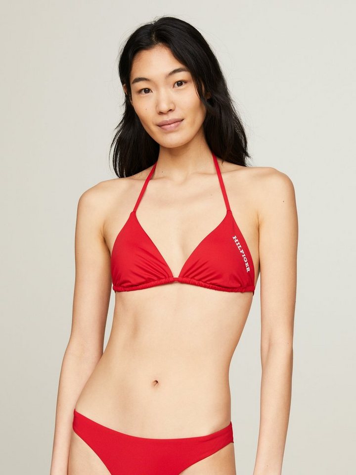 Tommy Hilfiger Swimwear Triangel-Bikini-Top TRIANGLE RP, mit Logoschriftzug von Tommy Hilfiger Swimwear