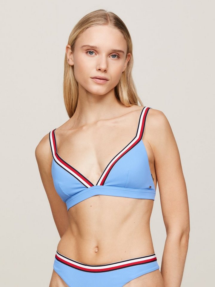 Tommy Hilfiger Swimwear Triangel-Bikini-Top TRIANGLE RP, mit Rippenstruktur von Tommy Hilfiger Swimwear