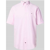 Tommy Hilfiger Tailored Freizeithemd mit Streifenmuster in Rosa, Größe 40 von Tommy Hilfiger Tailored