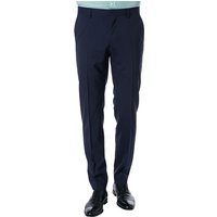 Tommy Hilfiger Tailored Herren Hose blau Schurwolle von Tommy Hilfiger Tailored