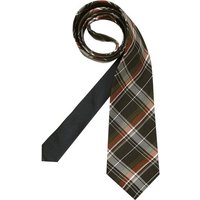 Tommy Hilfiger Tailored Herren Krawatte mehrfarbig Seide mit Karos von Tommy Hilfiger Tailored