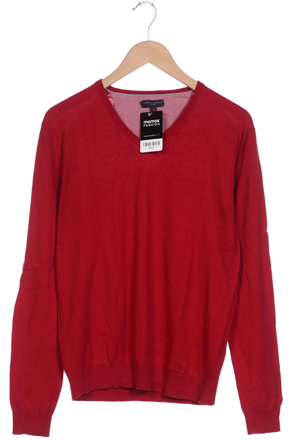 Tommy Hilfiger Tailored Herren Pullover, rot von Tommy Hilfiger Tailored