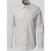 Tommy Hilfiger Tailored Slim Fit Business-Hemd mit Kentkragen in Gruen, Größe 40 von Tommy Hilfiger Tailored