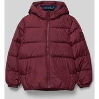 Tommy Hilfiger Teens Daunenjacke mit Kapuze in Bordeaux, Größe 164 Tommy Hilfiger Teens Daunenjacke mit Kapuze in Bordeaux, Größe 164 von Tommy Hilfiger Teens