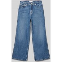 Tommy Hilfiger Teens Loose Fit Jeans mit Logo-Stitching in Blau, Größe 164 von Tommy Hilfiger Teens