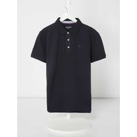 Tommy Hilfiger Teens Poloshirt mit Logo-Stickerei in Marine, Größe 140 von Tommy Hilfiger Teens