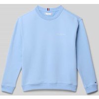 Tommy Hilfiger Teens Regular Fit Sweatshirt mit Label-Print in Hellblau, Größe 164 Tommy Hilfiger Teens Regular Fit Sweatshirt mit Label-Print in Hellblau, Größe 164 von Tommy Hilfiger Teens