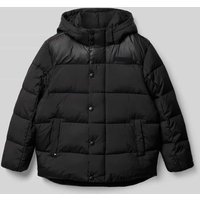 Tommy Hilfiger Teens Steppjacke mit Kapuze in Black, Größe 164 Tommy Hilfiger Teens Steppjacke mit Kapuze in Black, Größe 164 von Tommy Hilfiger Teens