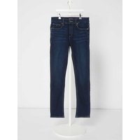 Tommy Hilfiger Teens Stone Washed Slim Fit Jeans in Jeansblau, Größe 164 von Tommy Hilfiger Teens