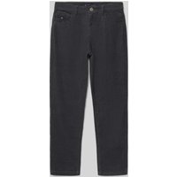 Tommy Hilfiger Teens Straight Fit Cordhose aus reiner Baumwolle in Graphit, Größe 164 von Tommy Hilfiger Teens