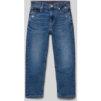 Tommy Hilfiger Teens Straight Fit Jeans im 5-Pocket-Design Modell 'SKATER' in Blau, Größe 152 Tommy Hilfiger Teens Straight Fit Jeans im 5-Pocket-Design Modell 'SKATER' in Blau, Größe 152 von Tommy Hilfiger Teens