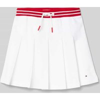 Tommy Hilfiger Teens Sweatrock mit gelegten Falten in Weiss, Größe 164 Tommy Hilfiger Teens Sweatrock mit gelegten Falten in Weiss, Größe 164 von Tommy Hilfiger Teens