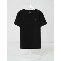 Tommy Hilfiger Teens T-Shirt aus Bio-Baumwolle in Black, Größe 128 von Tommy Hilfiger Teens