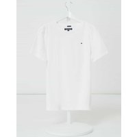 Tommy Hilfiger Teens T-Shirt aus Bio-Baumwolle in Weiss, Größe 8 von Tommy Hilfiger Teens