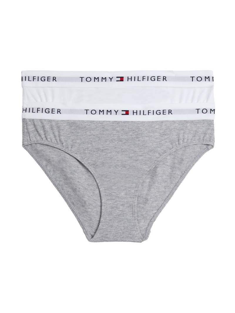 Tommy Hilfiger Underwear Bikinislip "2 PK BIKINI mit elastischem Bund im 2er-Pack" Packung, 2er-Pack, 2 Stk. tlg., unifarben, casual, körpernah, Baumwollmix von Tommy Hilfiger Underwear