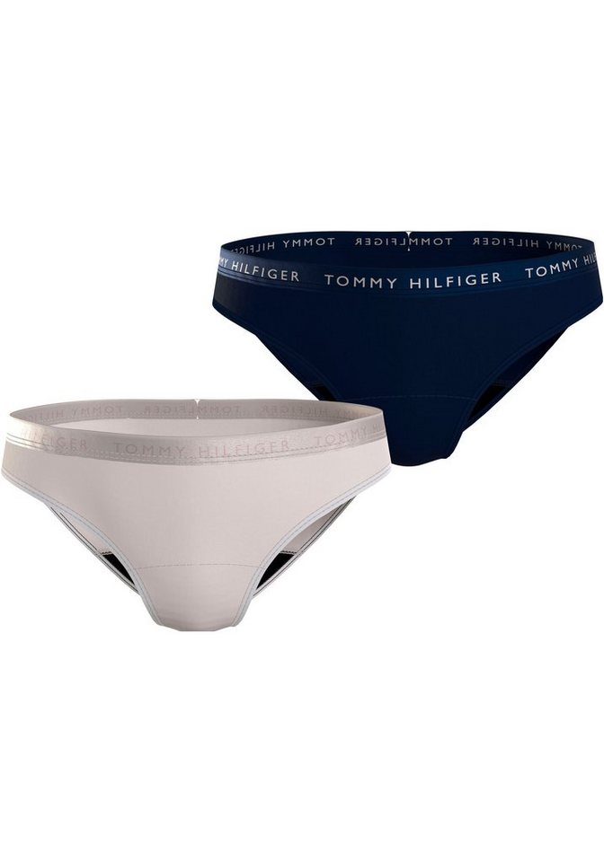 Tommy Hilfiger Underwear Bikinislip 2P BIKINI (Packung, 2-St., 2er) mit Tommy Hilfiger Logo-Schriftzug von Tommy Hilfiger Underwear