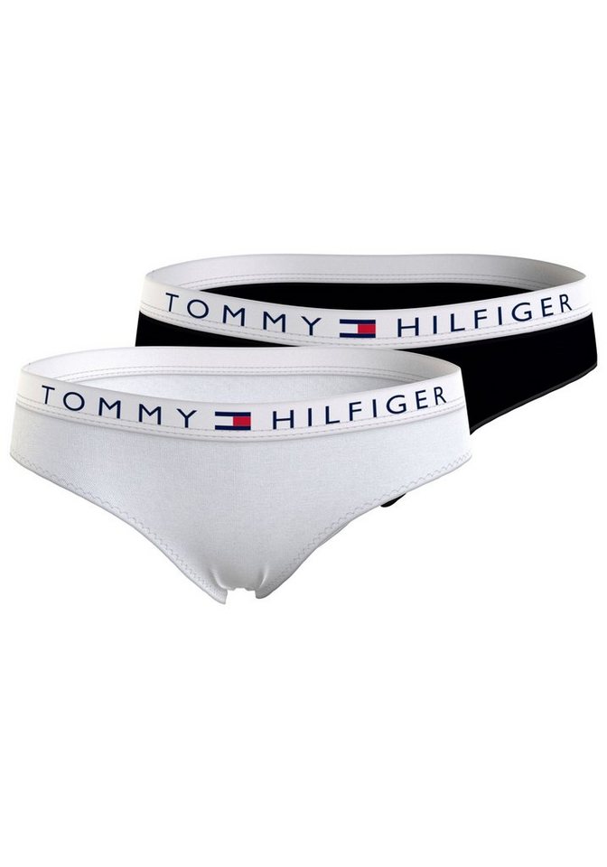 Tommy Hilfiger Underwear Bikinislip 2P BIKINI (Packung, 2er-Pack) mit Tommy Hilfiger Logo-Bund von Tommy Hilfiger Underwear