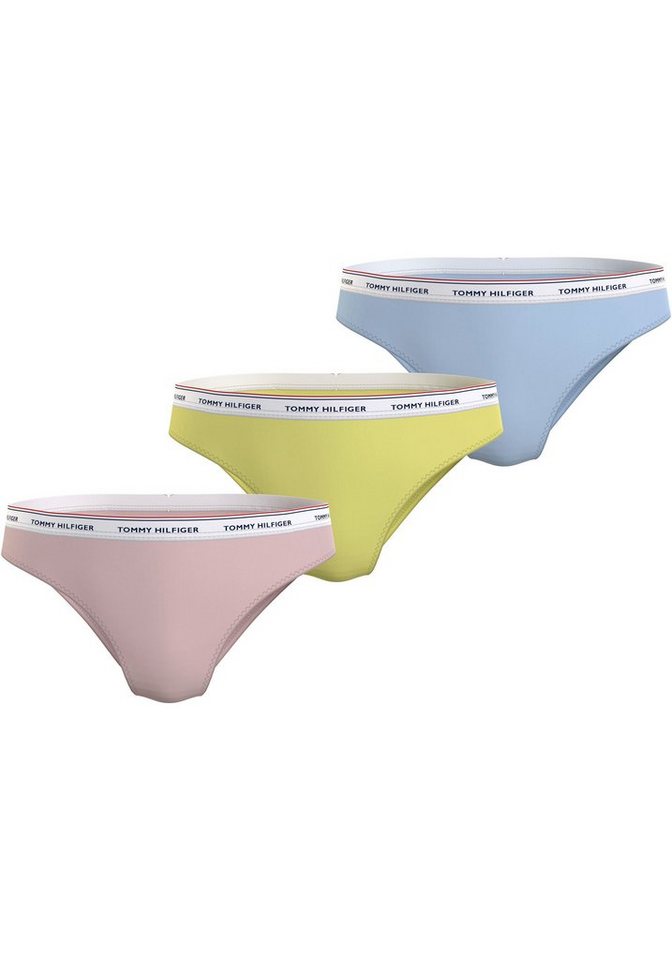 Tommy Hilfiger Underwear Bikinislip 3 PACK BIKINI (EXT SIZES) (Packung, 3er) mit Tommy Hilfiger Logobund von Tommy Hilfiger Underwear