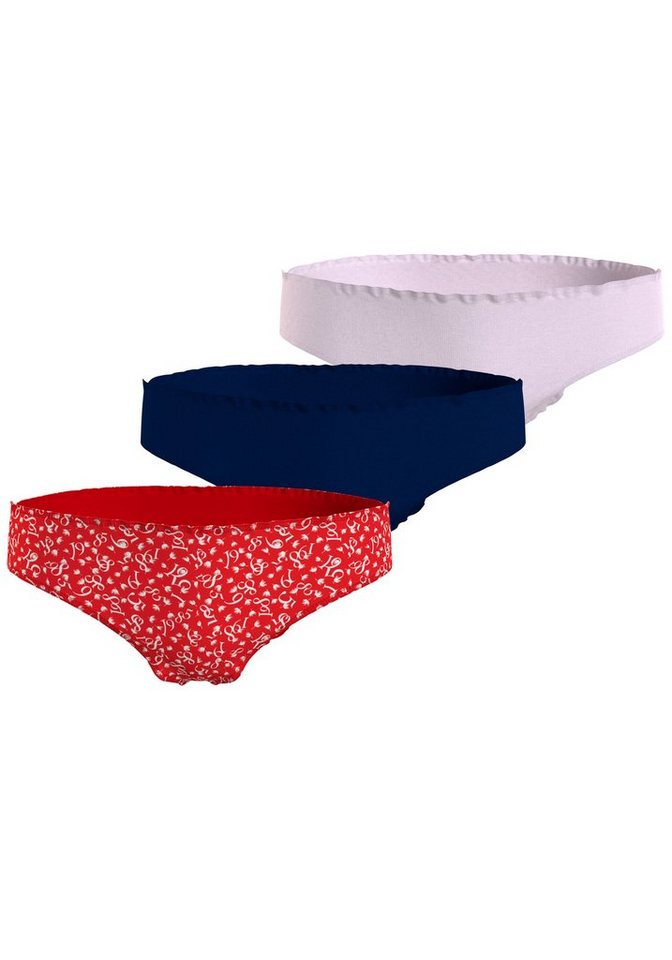 Tommy Hilfiger Underwear Bikinislip 3P BIKINI (Packung, 3er-Pack) mit leicht gewellten Abschlüssen von Tommy Hilfiger Underwear