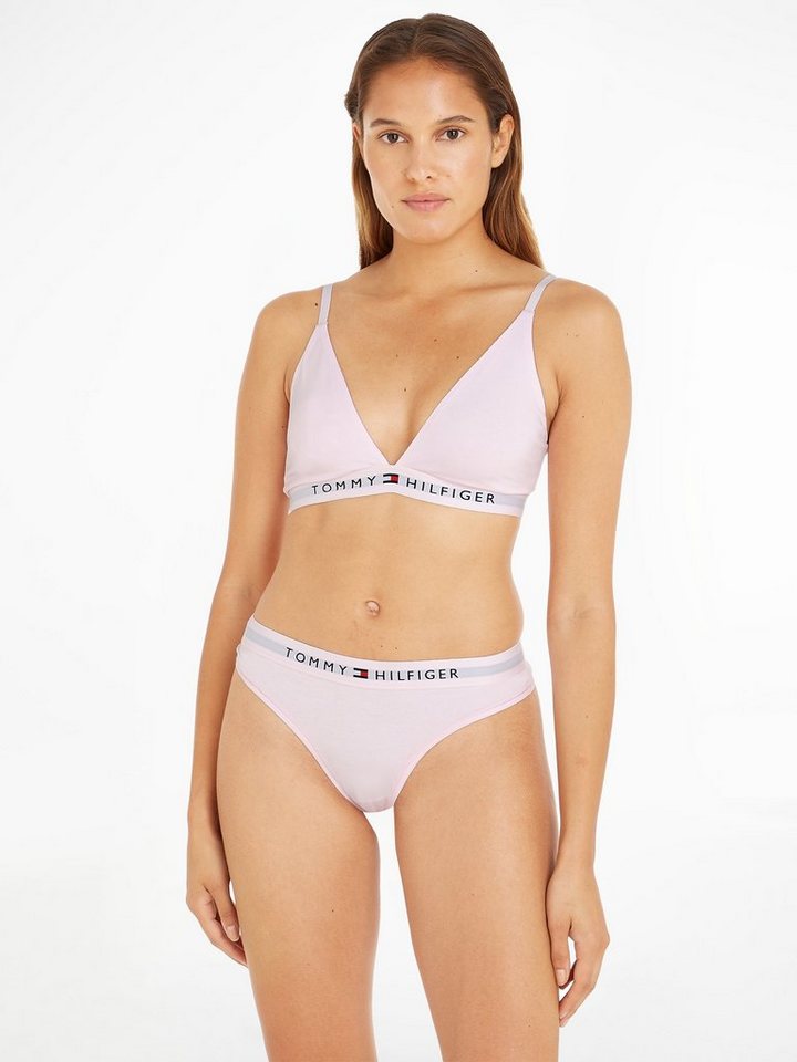 Tommy Hilfiger Underwear Bralette-BH UNLINED TRIANGLE mit Tommy Hilfiger Markenlabel von Tommy Hilfiger Underwear