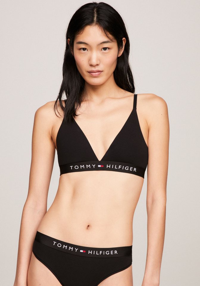 Tommy Hilfiger Underwear Bralette-BH UNLINED TRIANGLE mit Tommy Hilfiger Markenlabel von Tommy Hilfiger Underwear