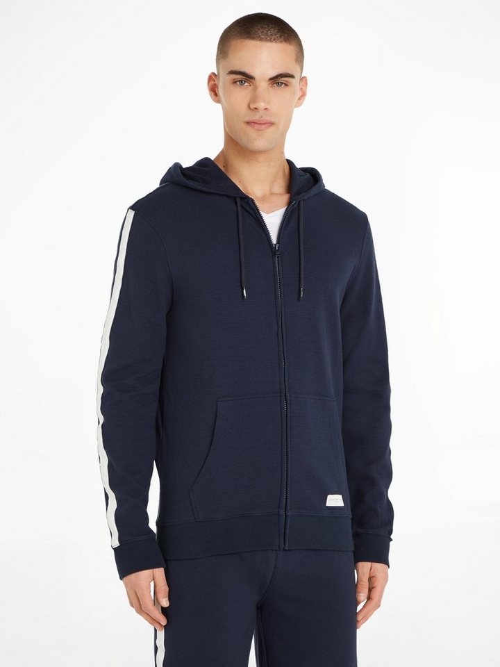 Tommy Hilfiger Underwear Hoodie HWK FZ HOODIE mit Markenlabel an den Ärmeln von Tommy Hilfiger Underwear