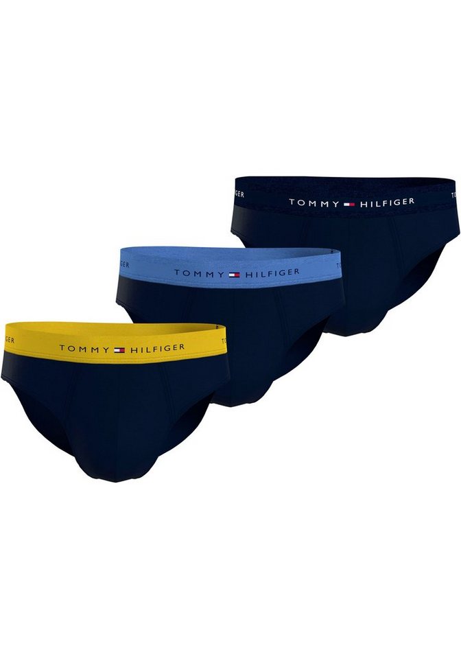Tommy Hilfiger Underwear Jazz-Pants Slips 3P BRIEF WB (Packung, 3-St., 3er-Pack) mit Tommy Hilfiger Logo-Elastikbund von Tommy Hilfiger Underwear