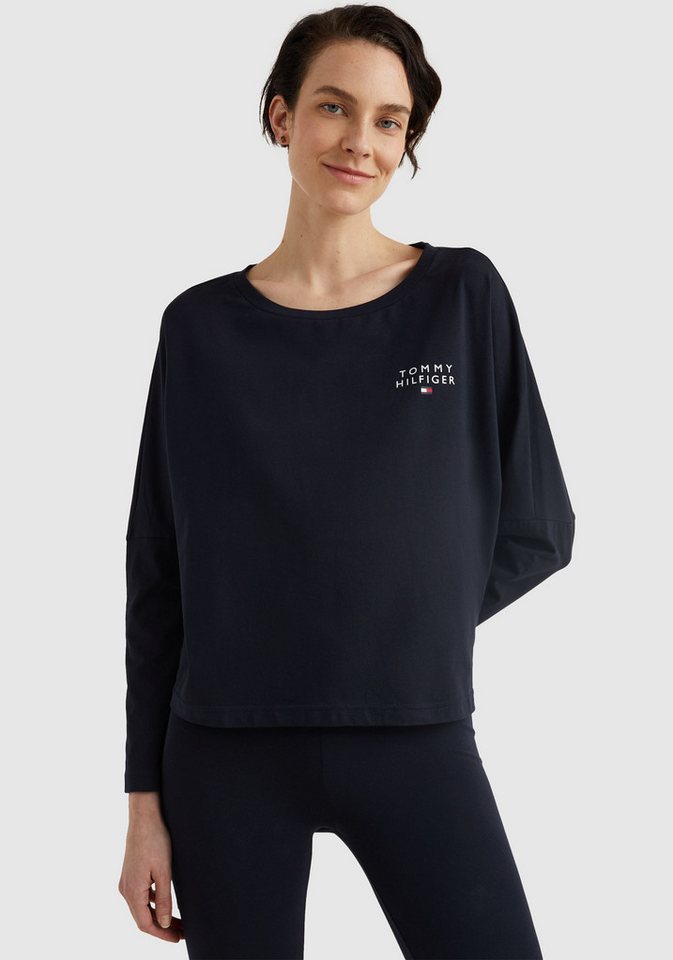 Tommy Hilfiger Underwear Langarmshirt LONG SLEEVE T-SHIRT mit interessanten Ärmeldetails und Tommy Hilfiger Markenlabel von Tommy Hilfiger Underwear