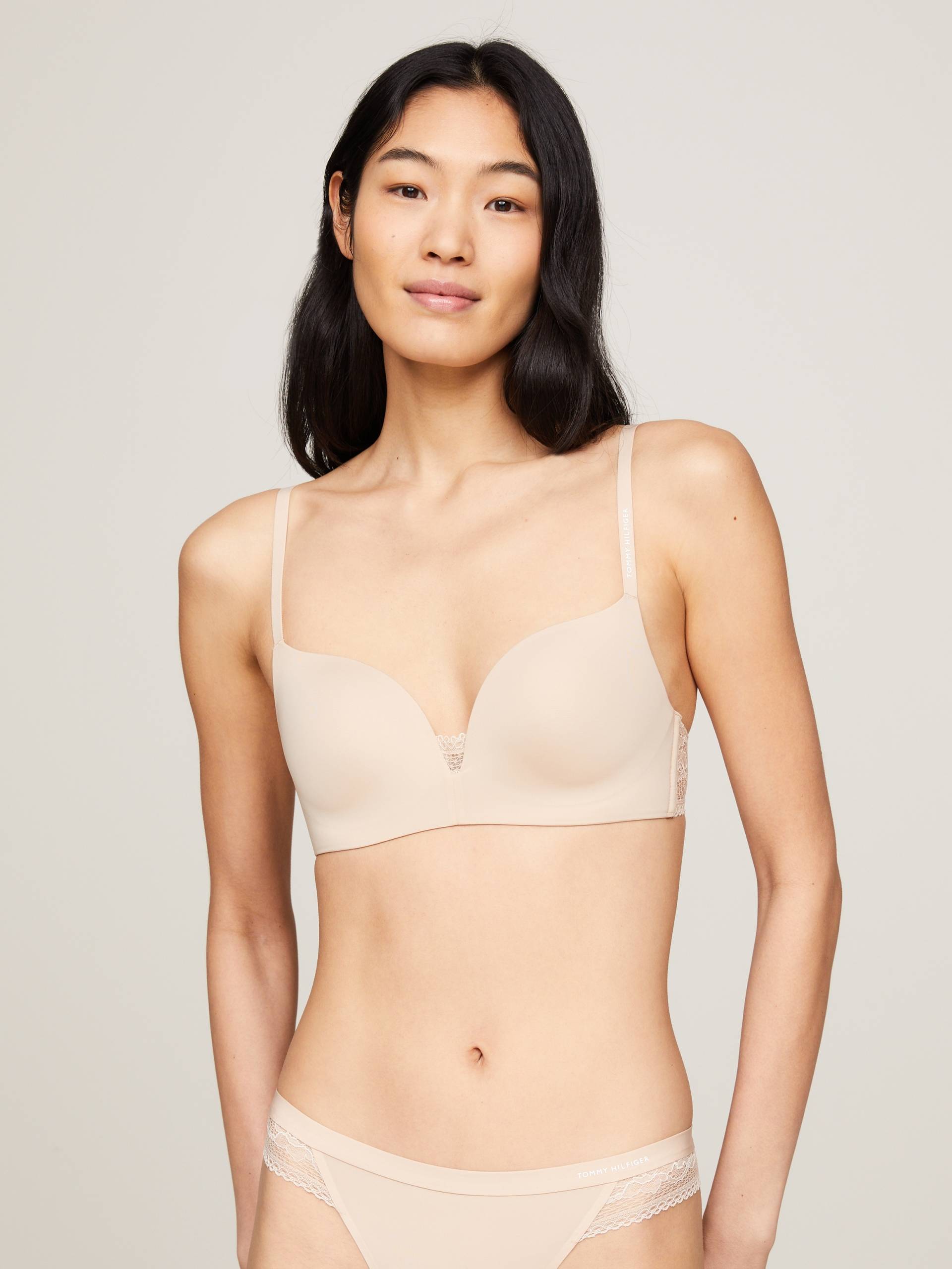 Tommy Hilfiger Underwear Push-up-BH "WIRELESS PUSH UP", mit Spitze & verstellbaren Trägern von Tommy Hilfiger Underwear