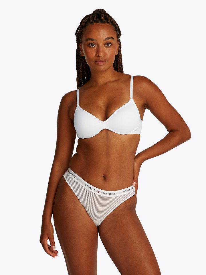 Tommy Hilfiger Underwear Push-up-BH WIRELESS PUSH UP BRA mit Logoschriftzügen an den Kanten von Tommy Hilfiger Underwear