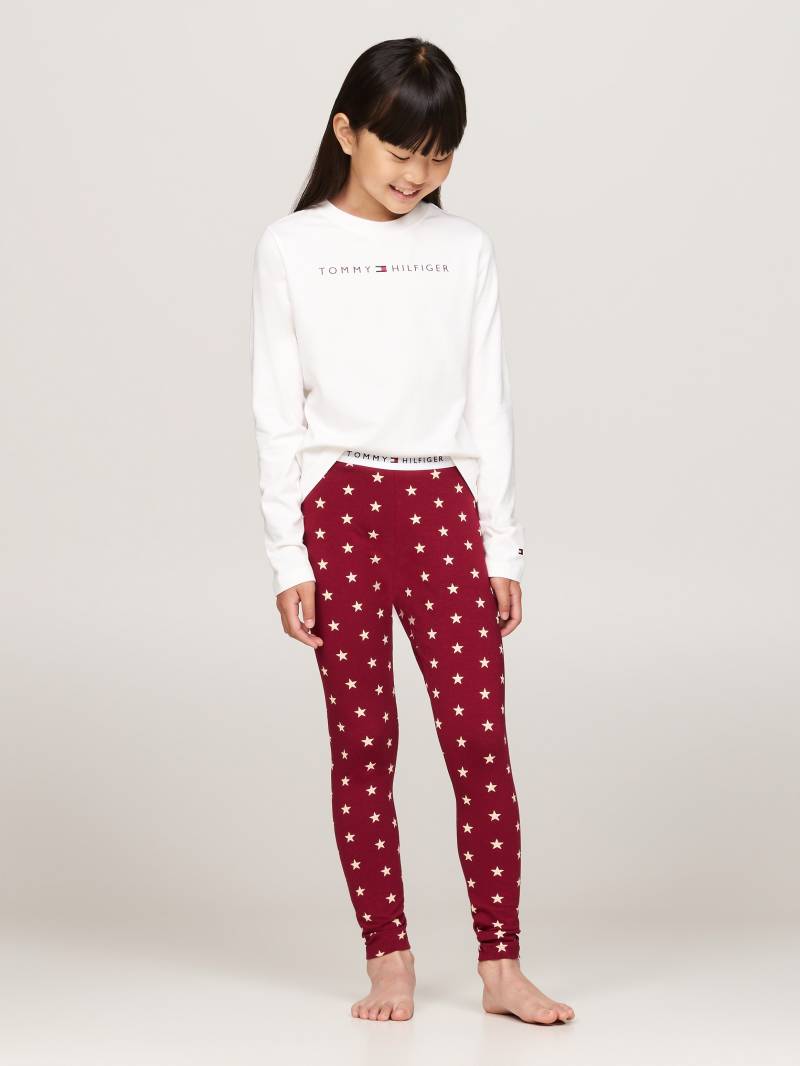 Tommy Hilfiger Underwear Pyjama "LS PJ LEGGING PRINT SET" für Kinder bis 16 Jahre von Tommy Hilfiger Underwear