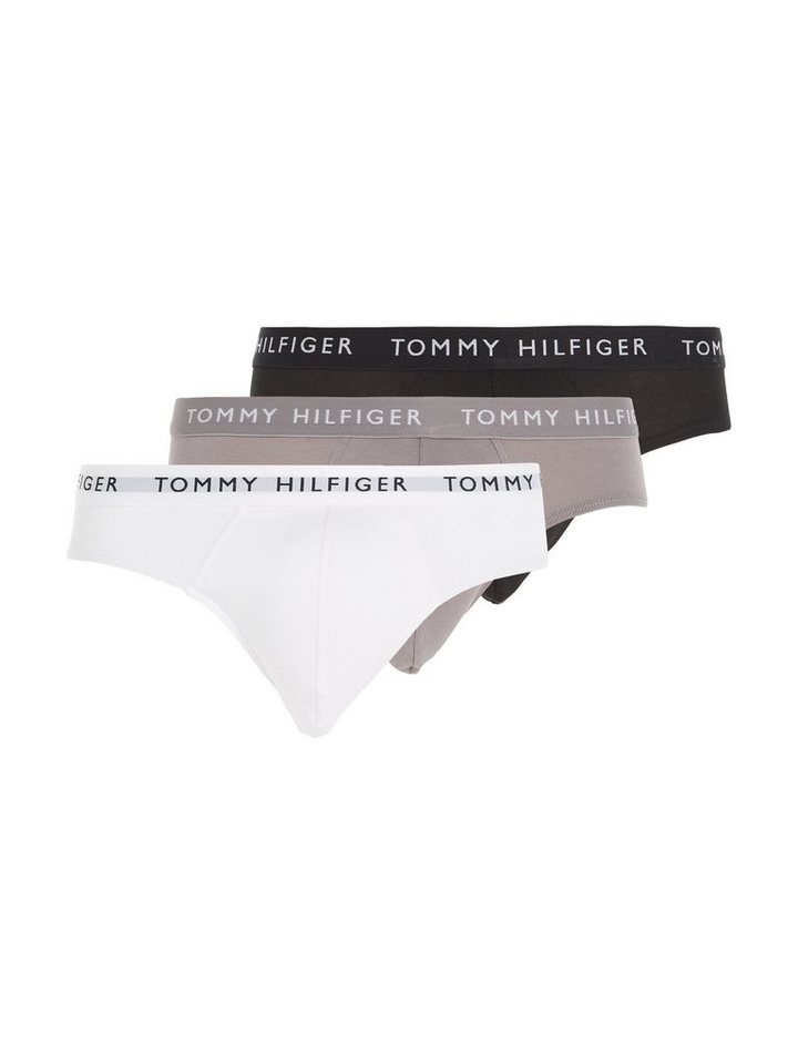 Tommy Hilfiger Underwear Slip (Packung, 3-St., 3er-Pack) mit kontrastfarbenem Wäschebund von Tommy Hilfiger Underwear