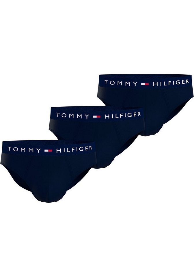 Tommy Hilfiger Underwear Slip TH-3P BRIEF (Packung, 3er) mit Tommy Hilfiger Logoschriftzug von Tommy Hilfiger Underwear