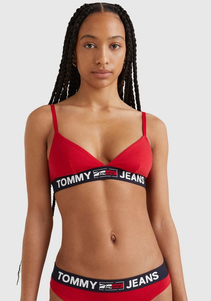 Tommy Hilfiger Underwear Triangel-BH TRIANGLE BRALETTE UNLINED mit Tommy Hilfiger Logo-Schriftzug auf dem Elastiktape von Tommy Hilfiger Underwear