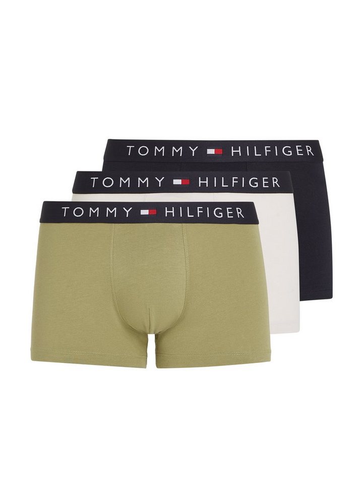 Tommy Hilfiger Underwear Trunk 3P TRUNK (Packung, 3-St., 3er) mit Logoschriftzug auf dem Bund von Tommy Hilfiger Underwear